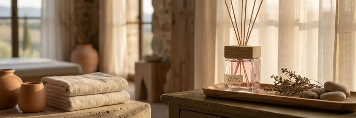 Profumatore d'ambiente in un centro benessere, guida alle fragranze ideali per SPA e centri estetici.